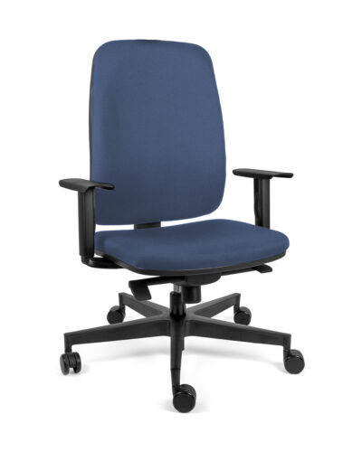 BLAZE OHE 25 RESPALDO AZUL BRAZOS NEGROS